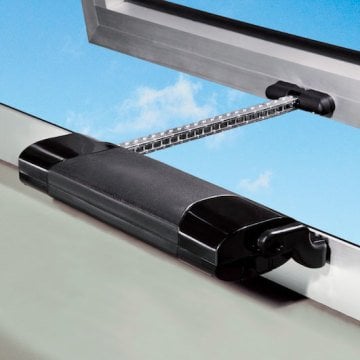 COMUNELLO Smart 20 - 230V 380 mm Siyah - Gri Penceere Açkı Mekanizması