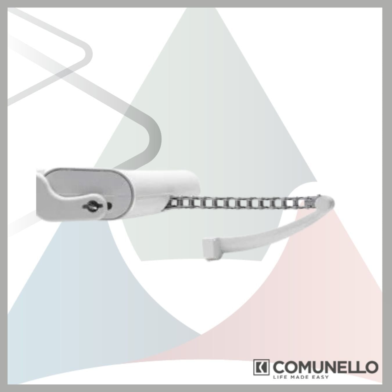 COMUNELLO Liwin L35 350N 230V Siyah - Gri Pencere Açkı Mekanizması