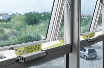 COMUNELLO Liwin L35 350N 230V Siyah - Gri Pencere Açkı Mekanizması