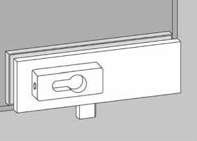 Dorma - dormakaba Universal Light US 10 Cam Kapı Alt / Üst Kilit