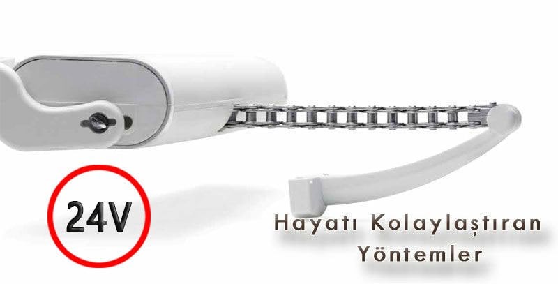 COMUNELLO Liwin L35 350N 24V Gri Pencere Açkı Mekanizması